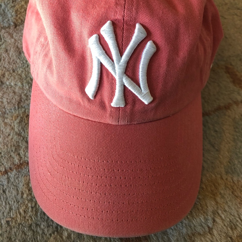 NY Logo Women's Cap - coral